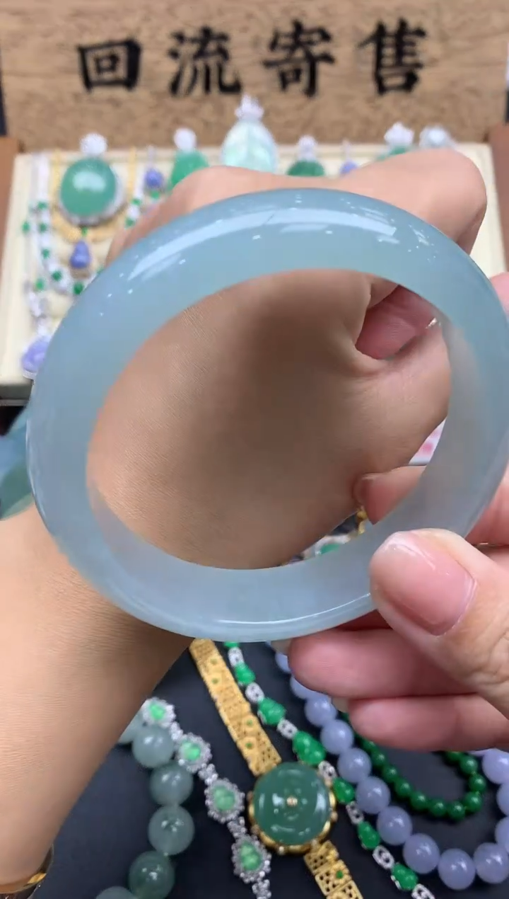 【闪购商品】翡翠手镯未镶嵌309-中国好珍宝