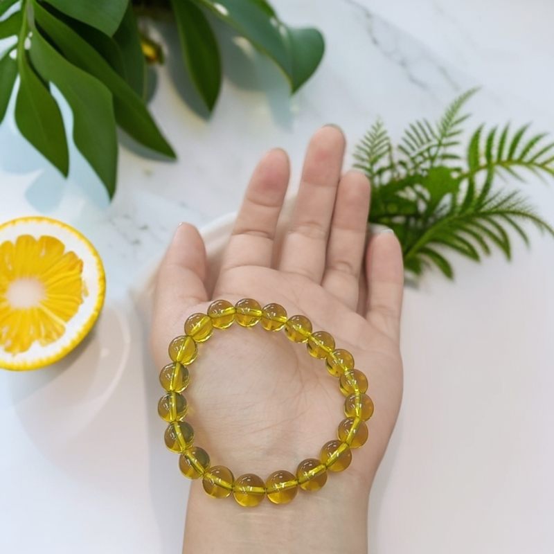 精品墨西哥蓝泊10毫米单圈手串