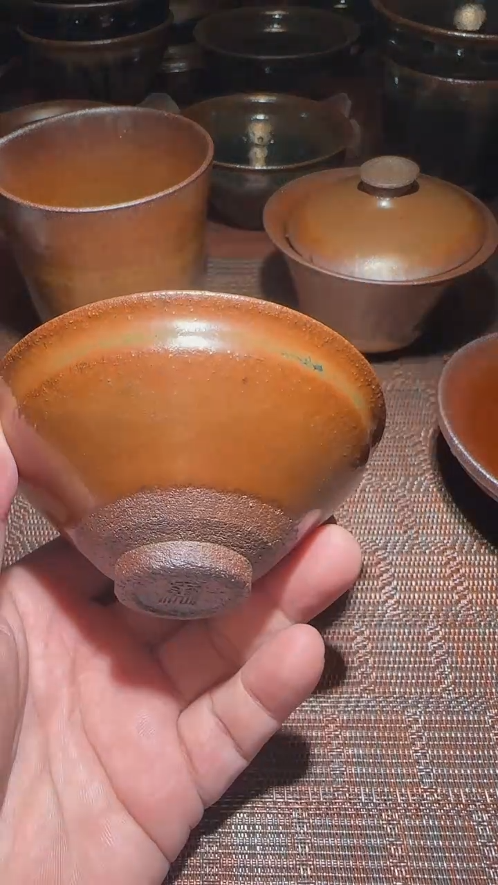 茶盏通天龙窑柴烧建盏