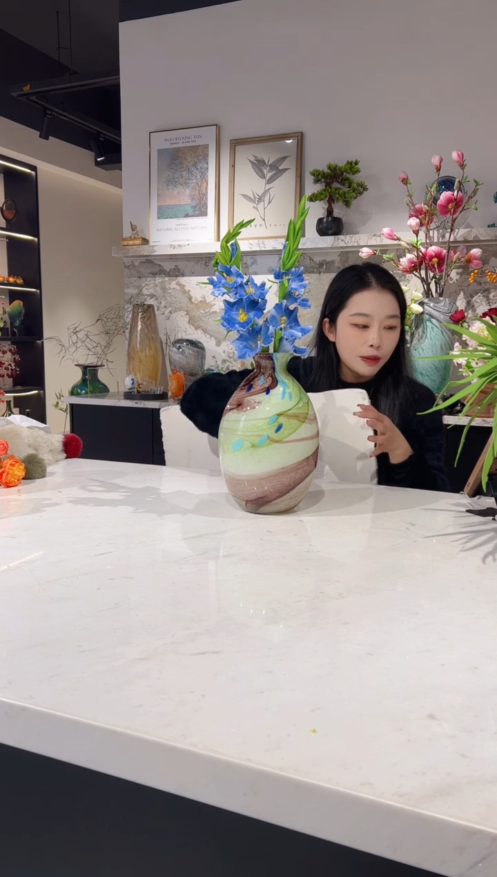 【闪购商品】琉璃春系列花瓶