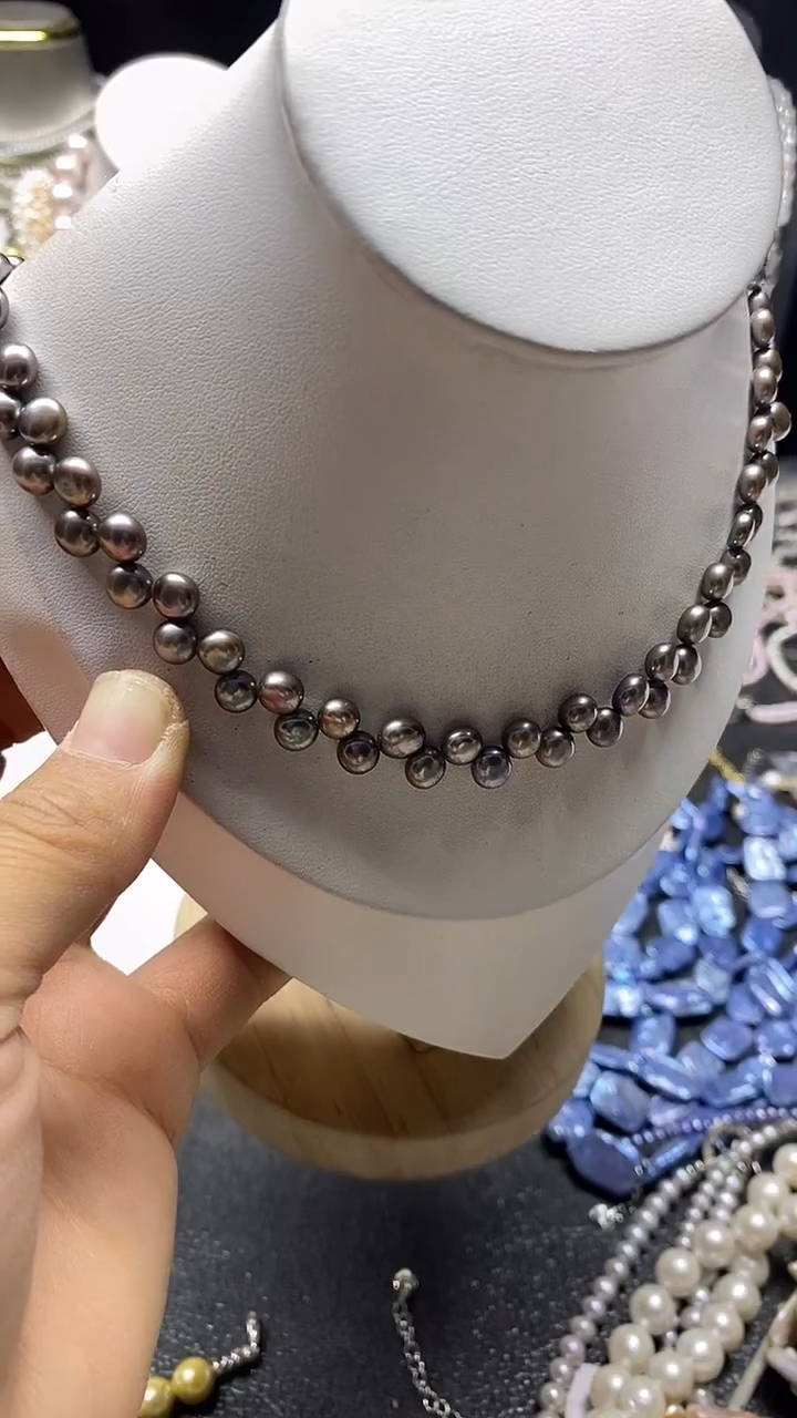颈饰未镶嵌淡水珍珠多人