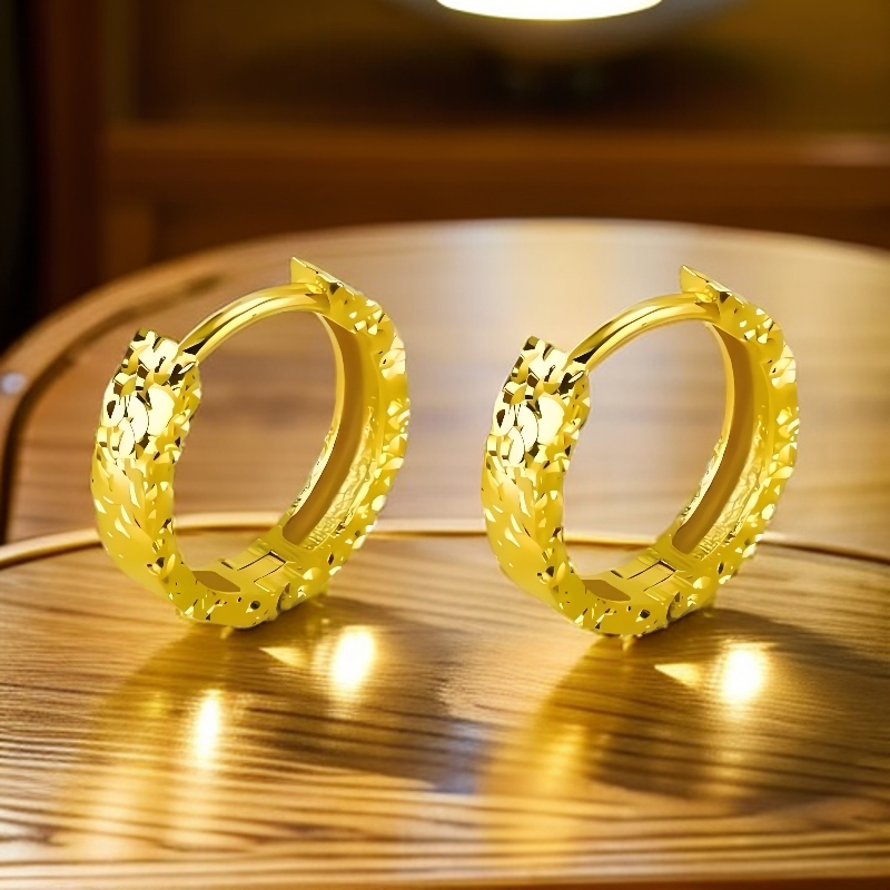 为初甄选--碎冰冰耳钉赠珠珠耳钉 KQ