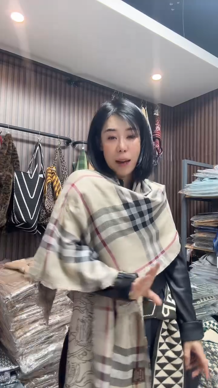 欧根纱芳姐围巾福利057