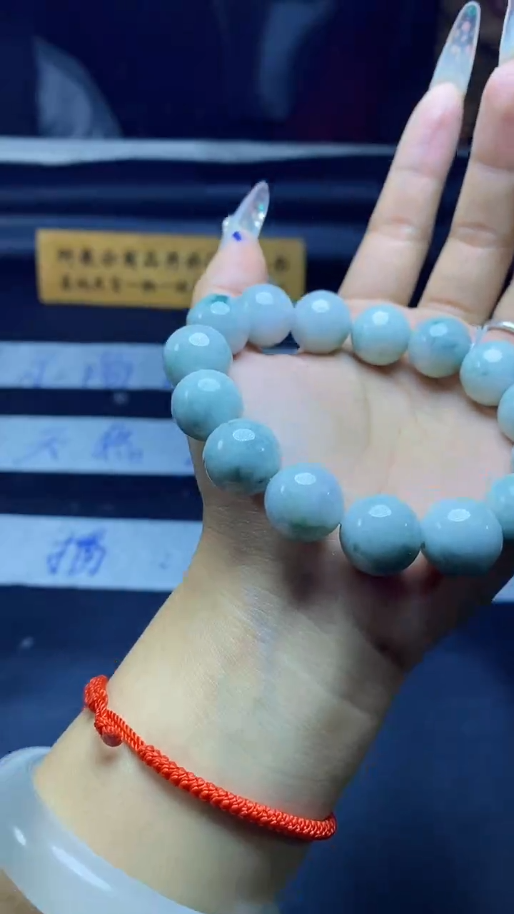 【闪购商品】定制翡翠未镶嵌珠串  