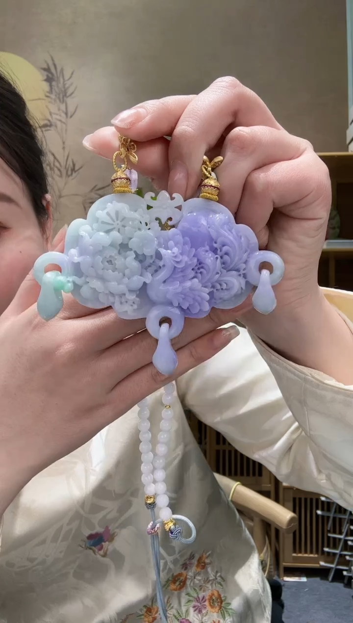 【闪购商品】翡翠耳饰未镶嵌吊坠