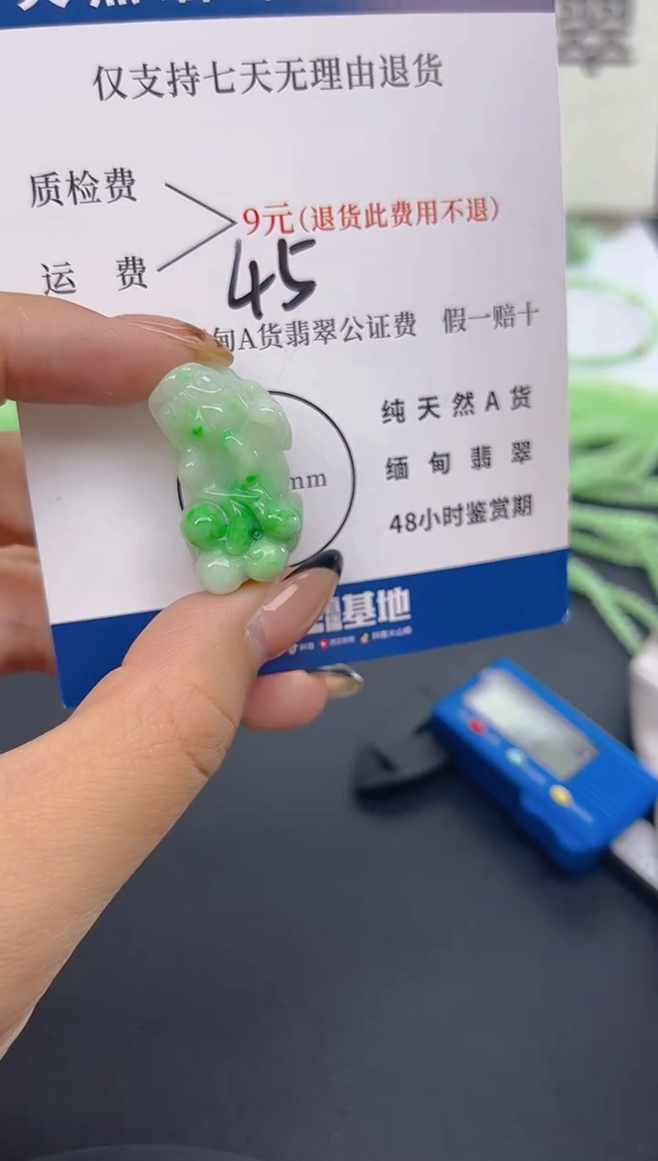 颈饰未镶嵌翡翠纯天然缅甸翡翠A货
