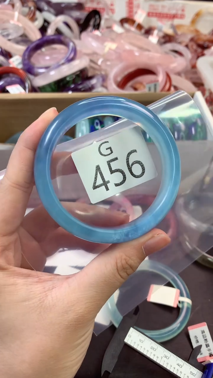 水晶手镯未镶嵌'****`G456-58
