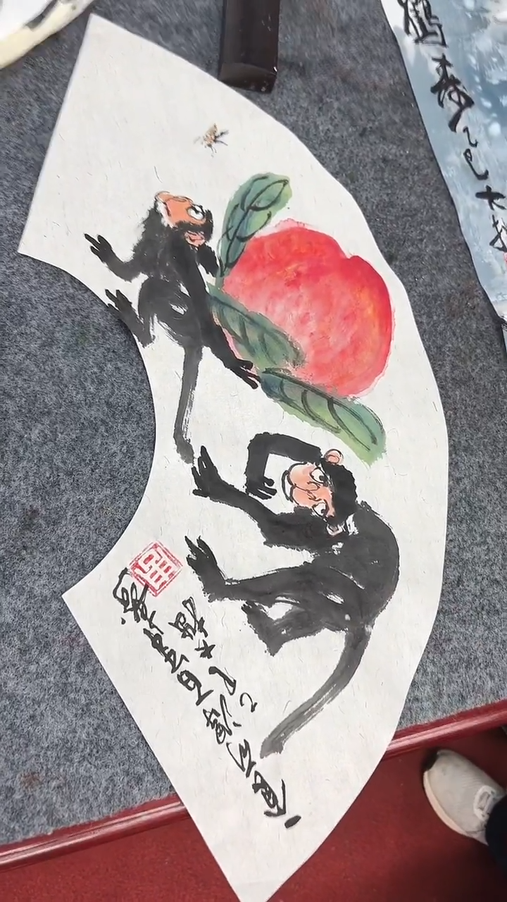 国画周大拙/国画/花鸟