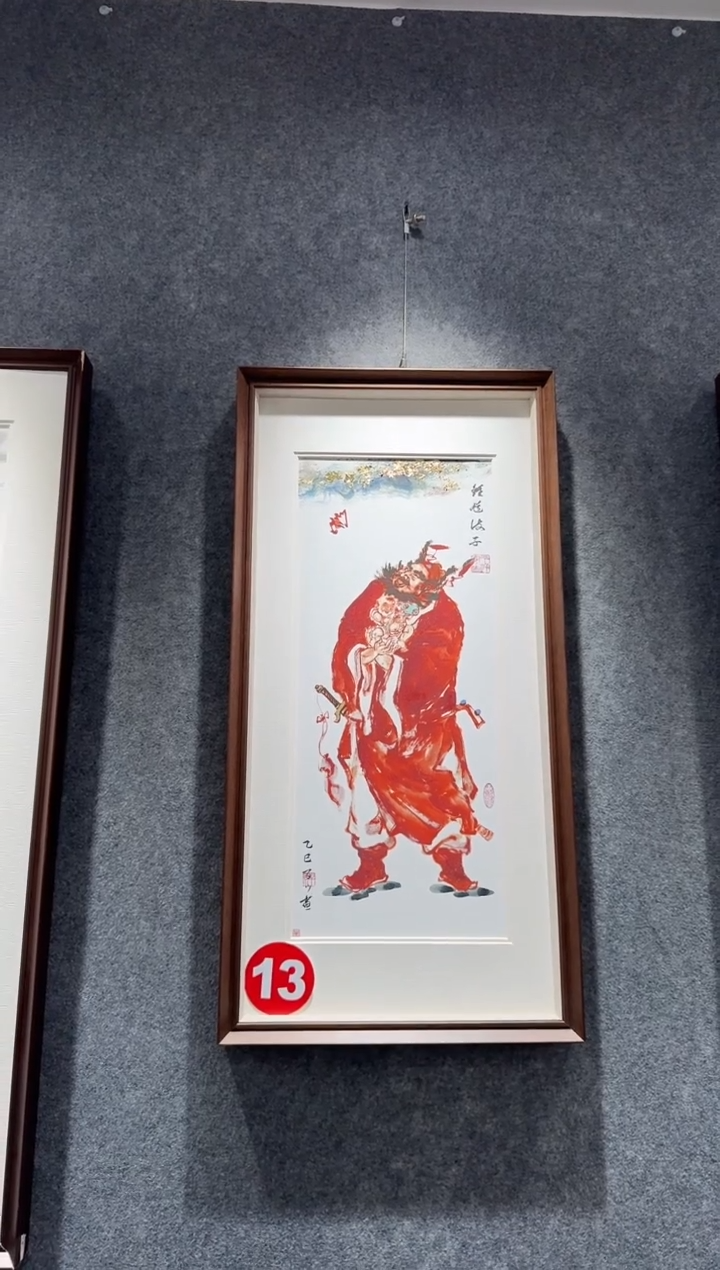 国画牛百川老师手绘80x40