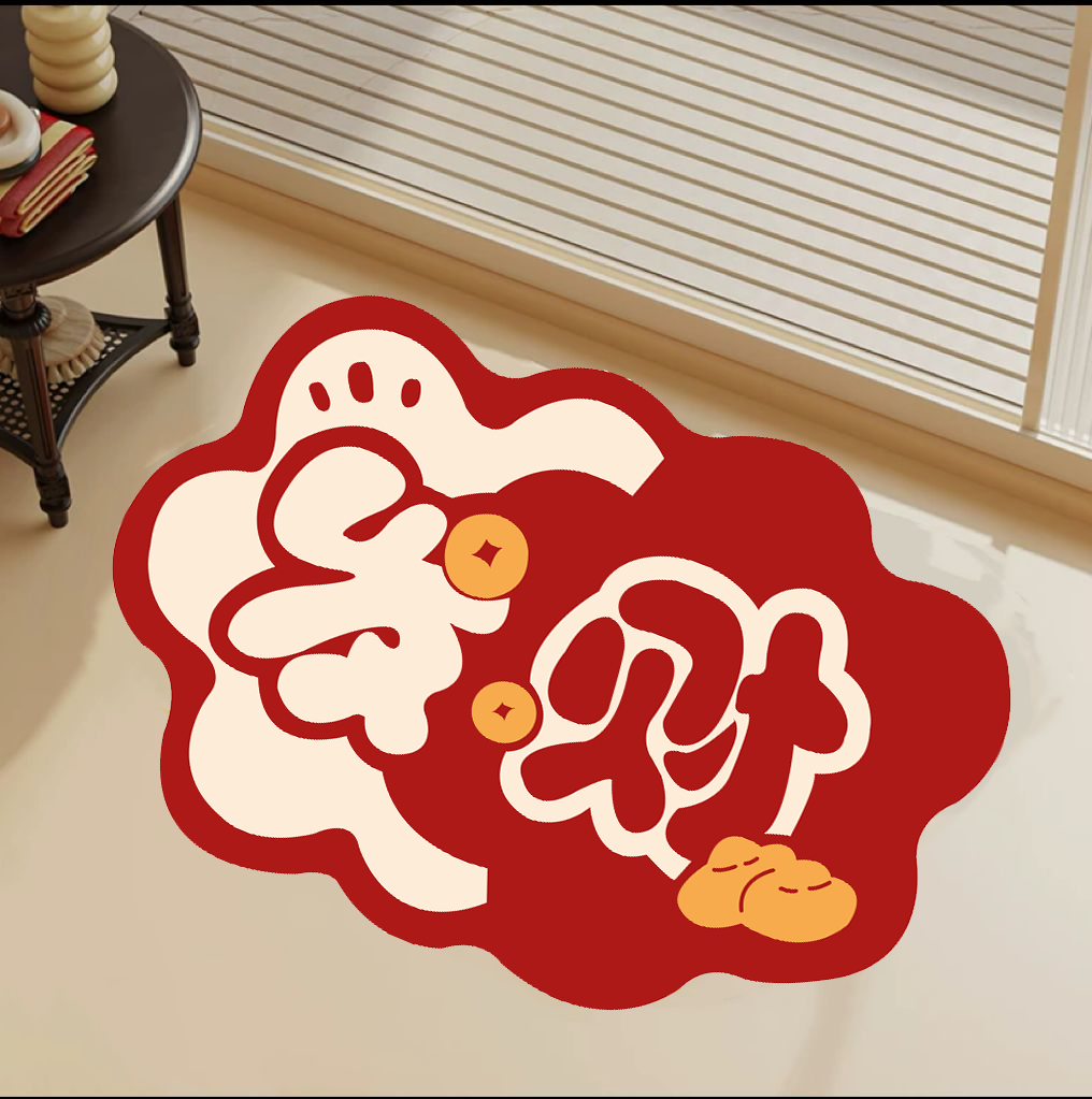 硅藻泥浴室垫入户门卧室卫生间垫速干吸水防滑垫速干耐脏裁剪家用