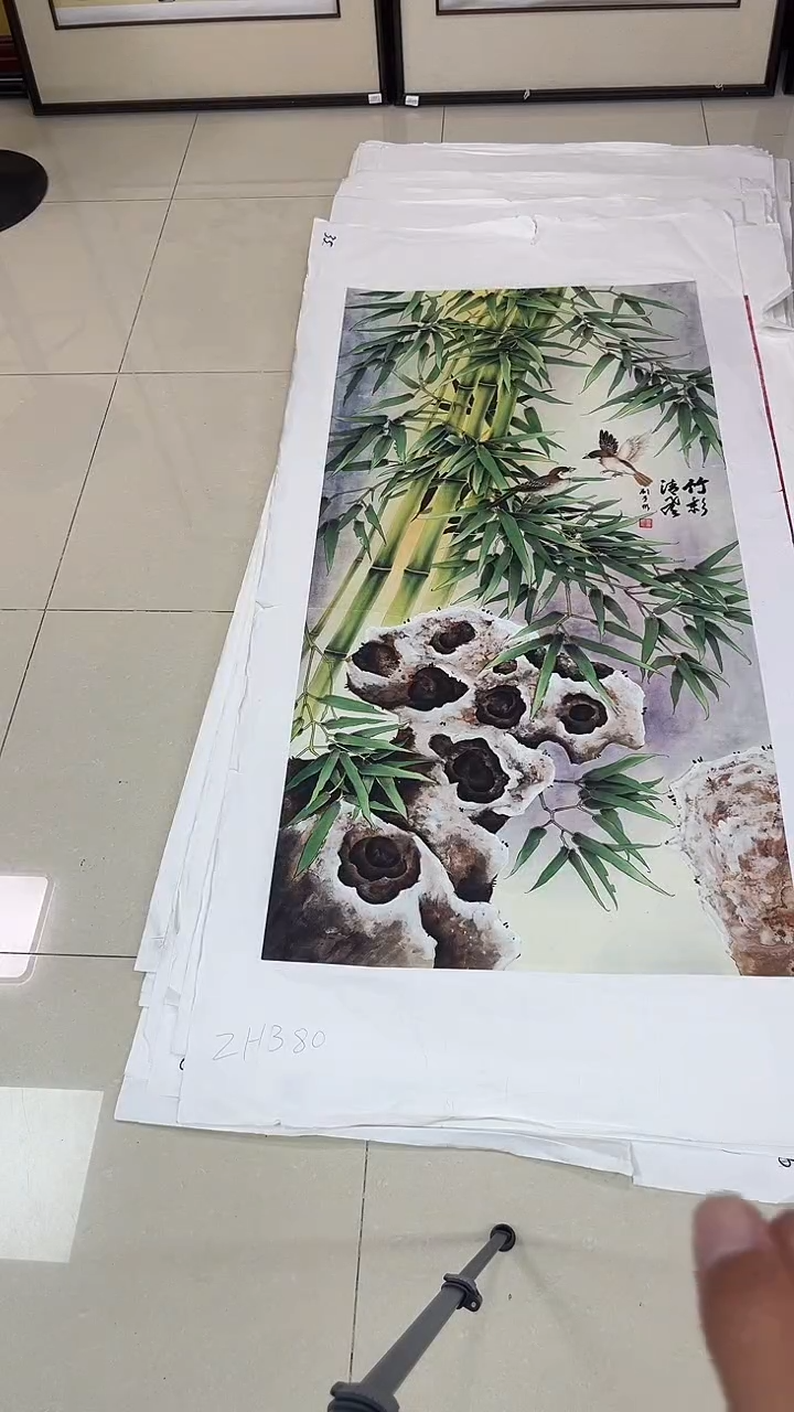 国画九霄甄选国画作品zhb80