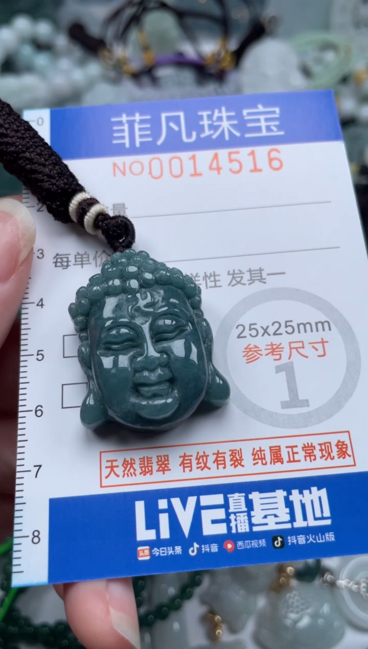 颈饰未镶嵌翡翠14516