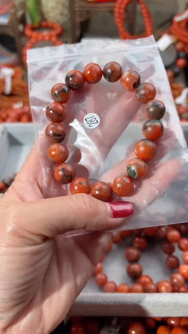 【闪购商品】南红玛瑙手串未镶嵌12