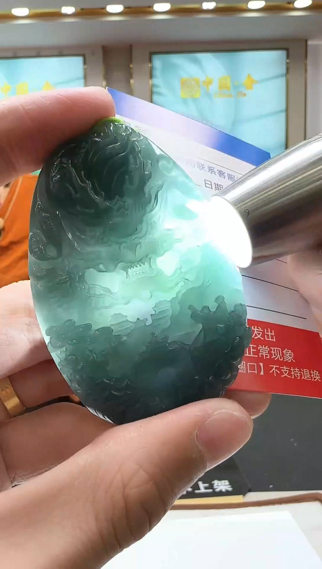 未镶嵌定制翡翠LX22翡翠吊坠-多样性发其一