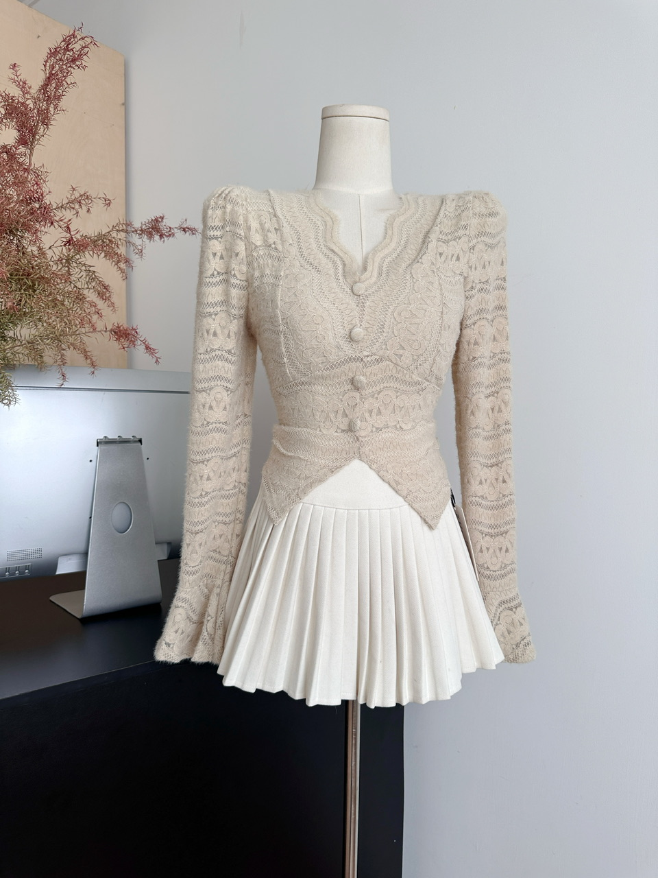 （带胸垫} 韩国定制系列实体店品质高级感女装上衣4