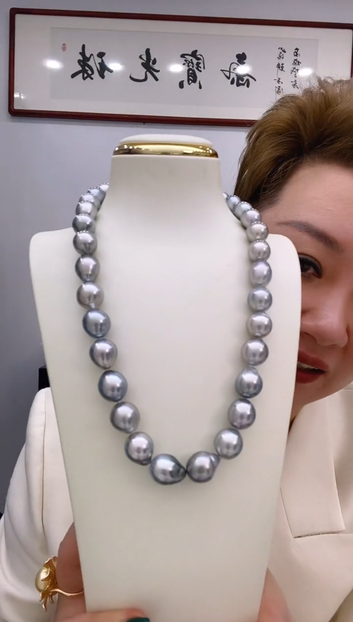 【闪购商品】海水珍珠项链未镶嵌81 10-12mm