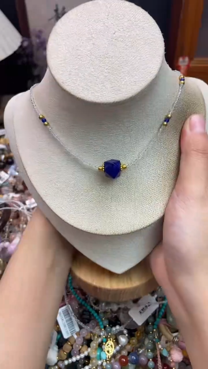 未镶嵌青金石颈饰457