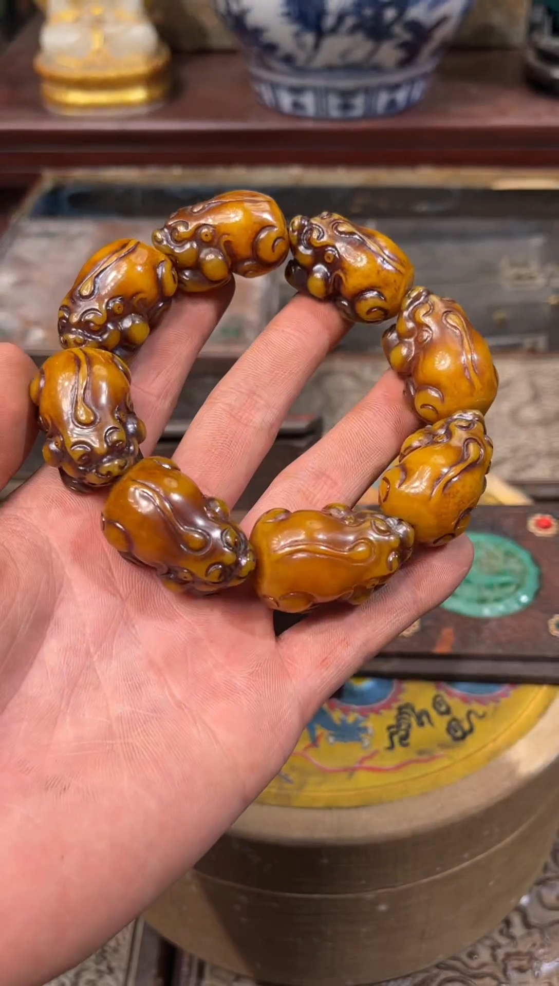 【闪购商品】蜜蜡手串未镶嵌121庞庞庞庞庞庞庞庞