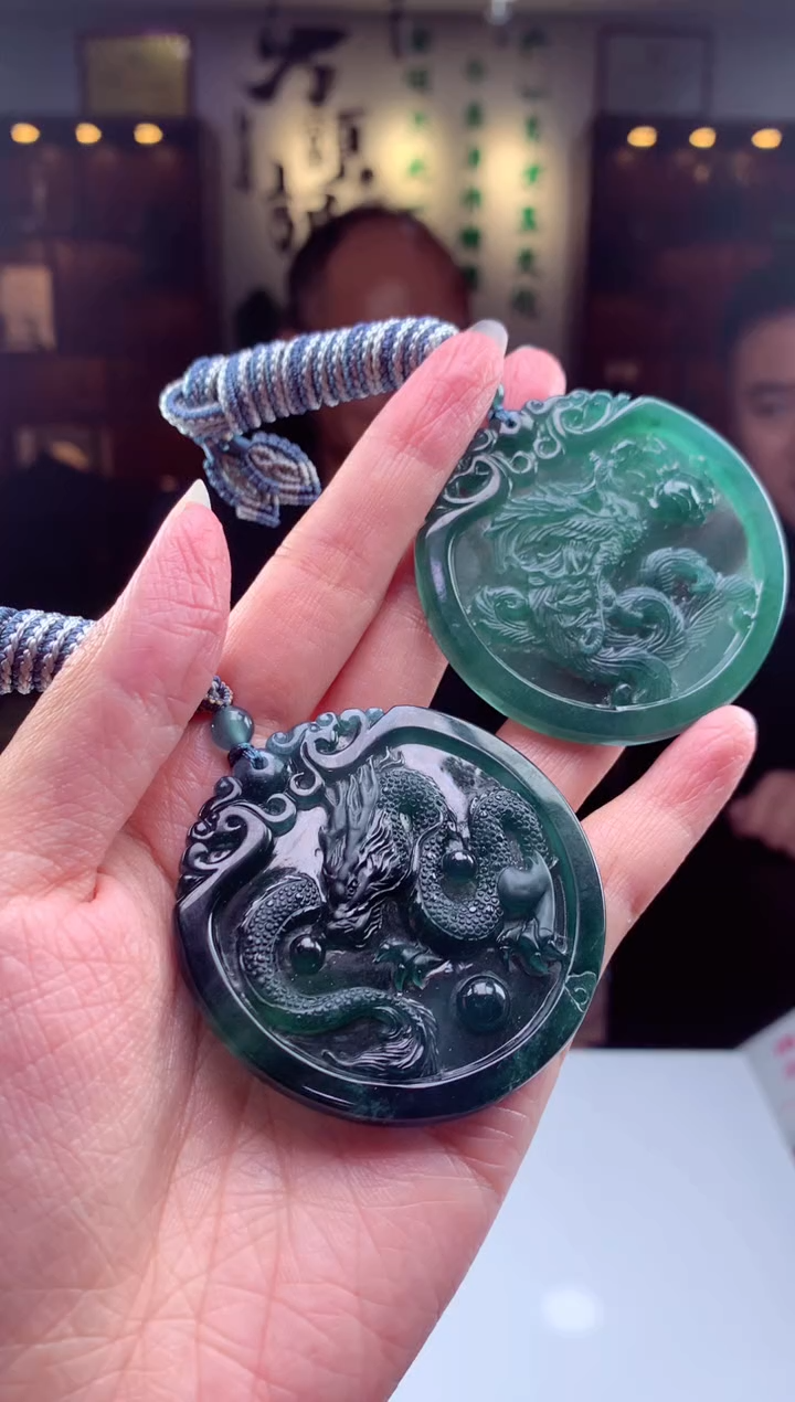 【闪购商品】定制翡翠未镶嵌挂件发货（拍一发一）