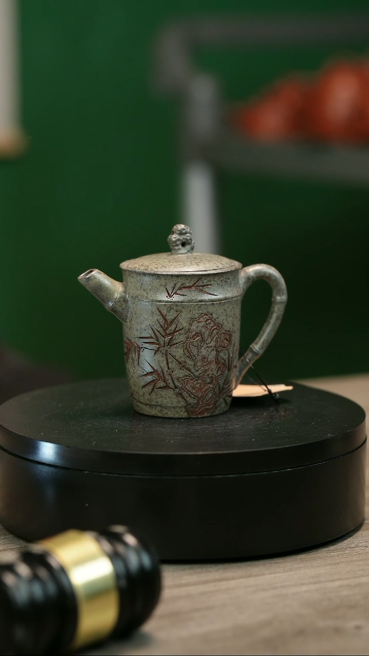 茶壶紫砂金*吴老师上来没