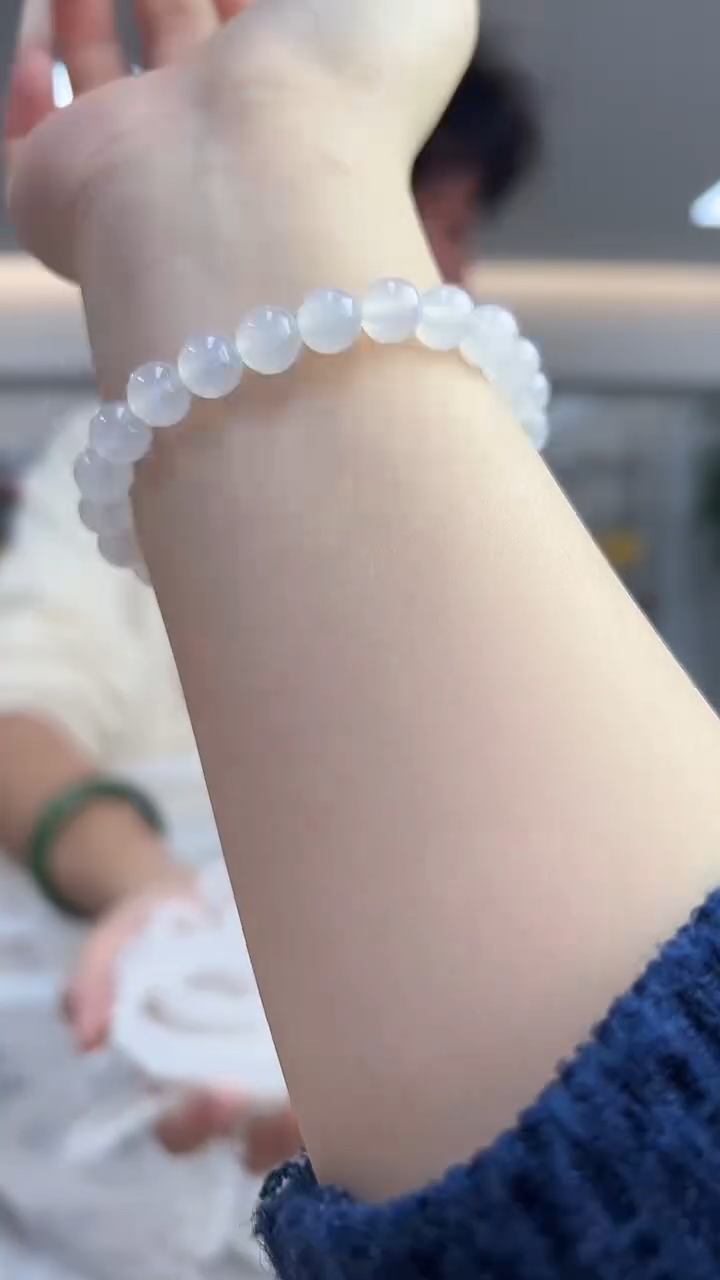 【闪购商品】玛瑙/玉髓荔枝冻未镶嵌手串