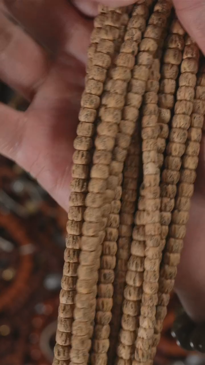 柏香籽/百香籽吊坠S216脏皮方块百香长串