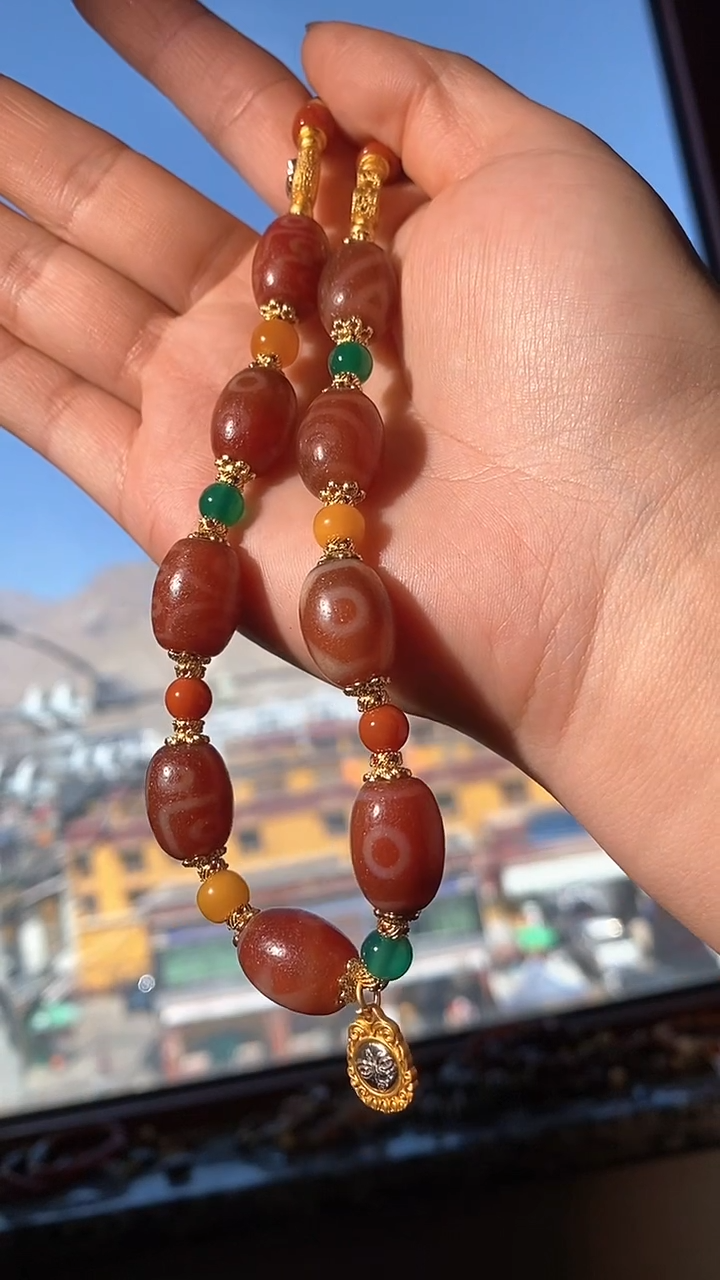 【闪购商品】玛瑙/玉髓项链未镶嵌多样性发一