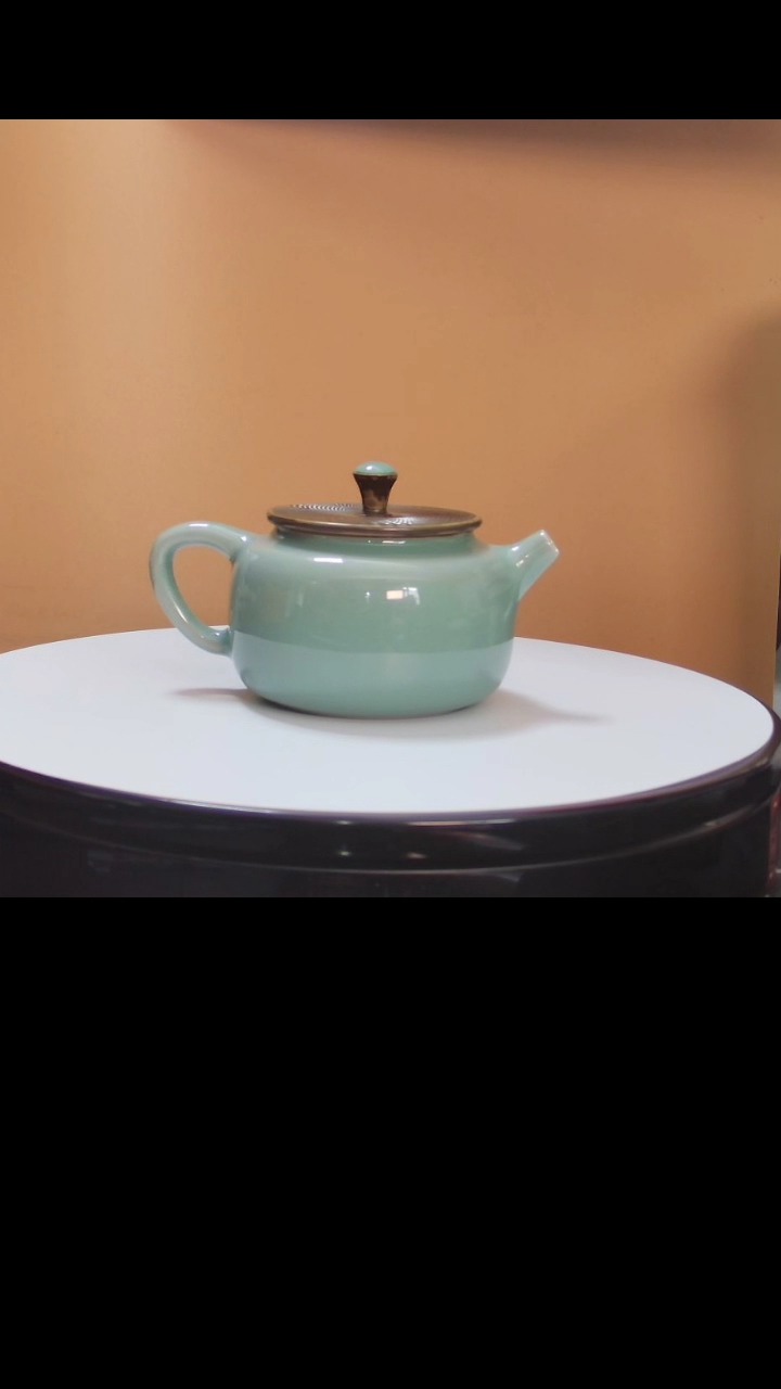 【闪购商品】茶壶龙泉青瓷跳刀壶礼盒装