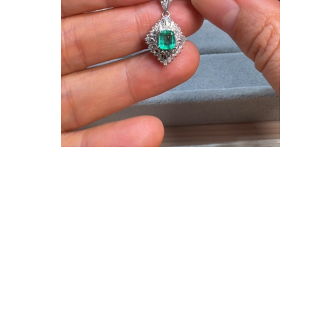 吊坠祖母绿吊坠   