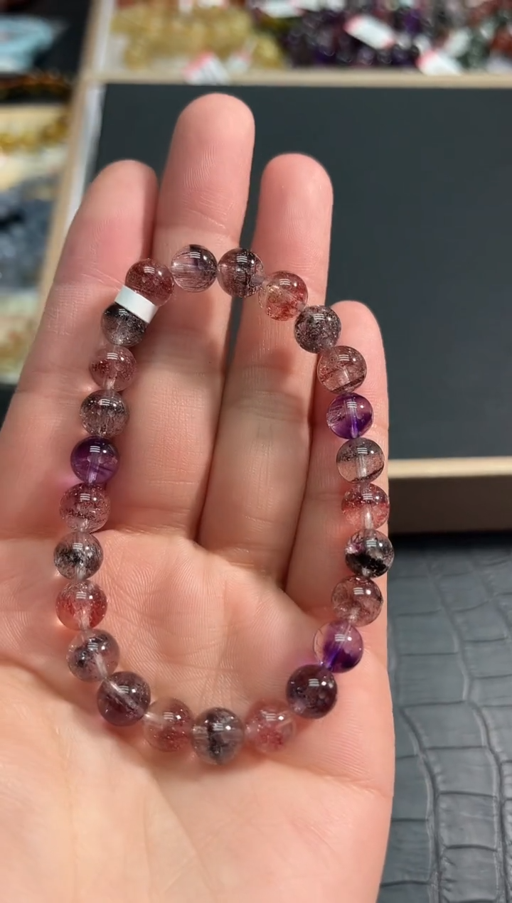 【闪购商品】水晶手链未镶嵌72多样性发其一8+