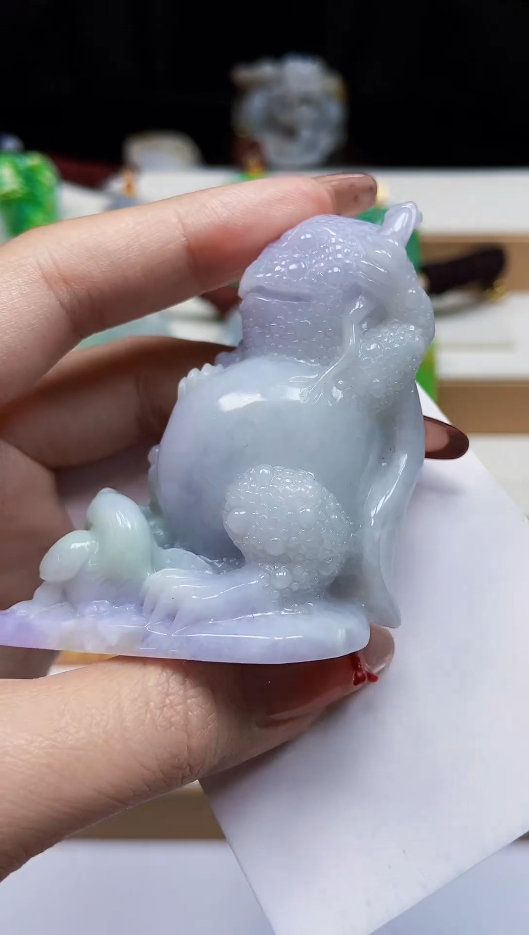 颈饰未镶嵌翡翠翡翠A货