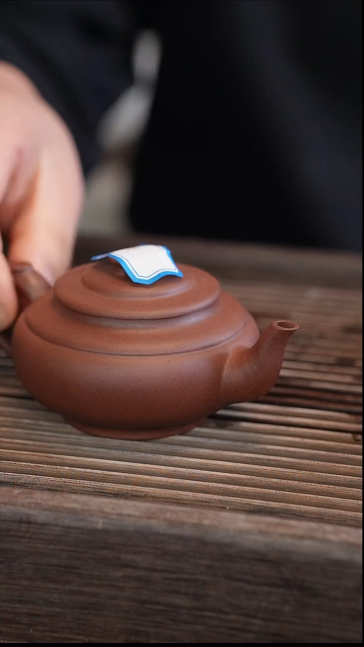 茶壶紫砂200c 宽口  