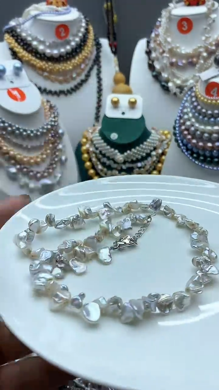 【闪购商品】淡水珍珠项链未镶嵌1