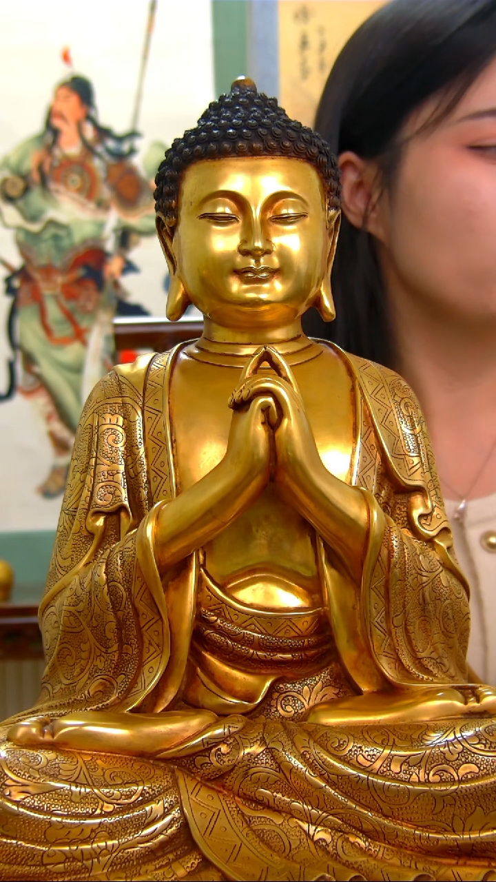 【闪购商品】紫铜鎏金，41分D20380-Z