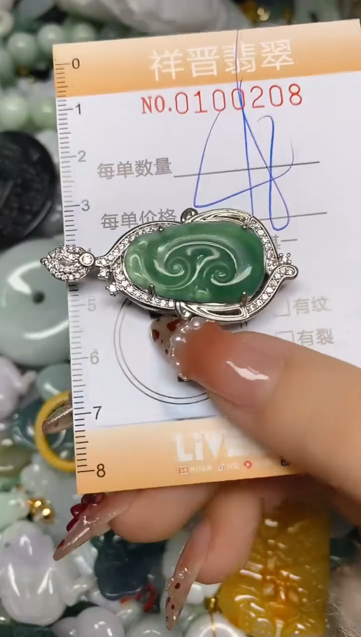 【闪购商品】翡翠颈饰未镶嵌闪购0100208