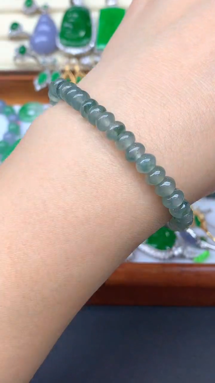 【闪购商品】翡翠手串未镶嵌14-天然翡翠
