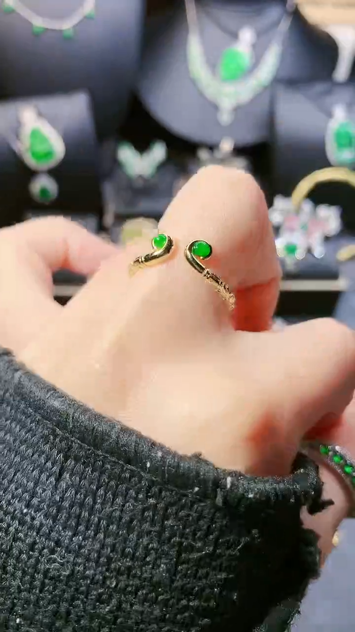 【闪购商品】翡翠戒指未镶嵌戒指