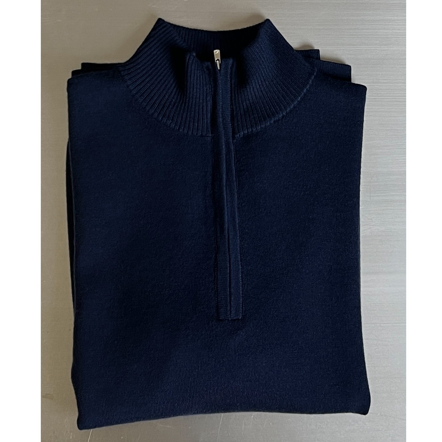 半拉链男士冬季针织保暖羊毛双面