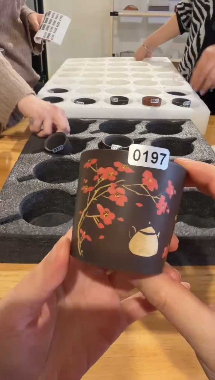 板娘的茶0197梅花杯子