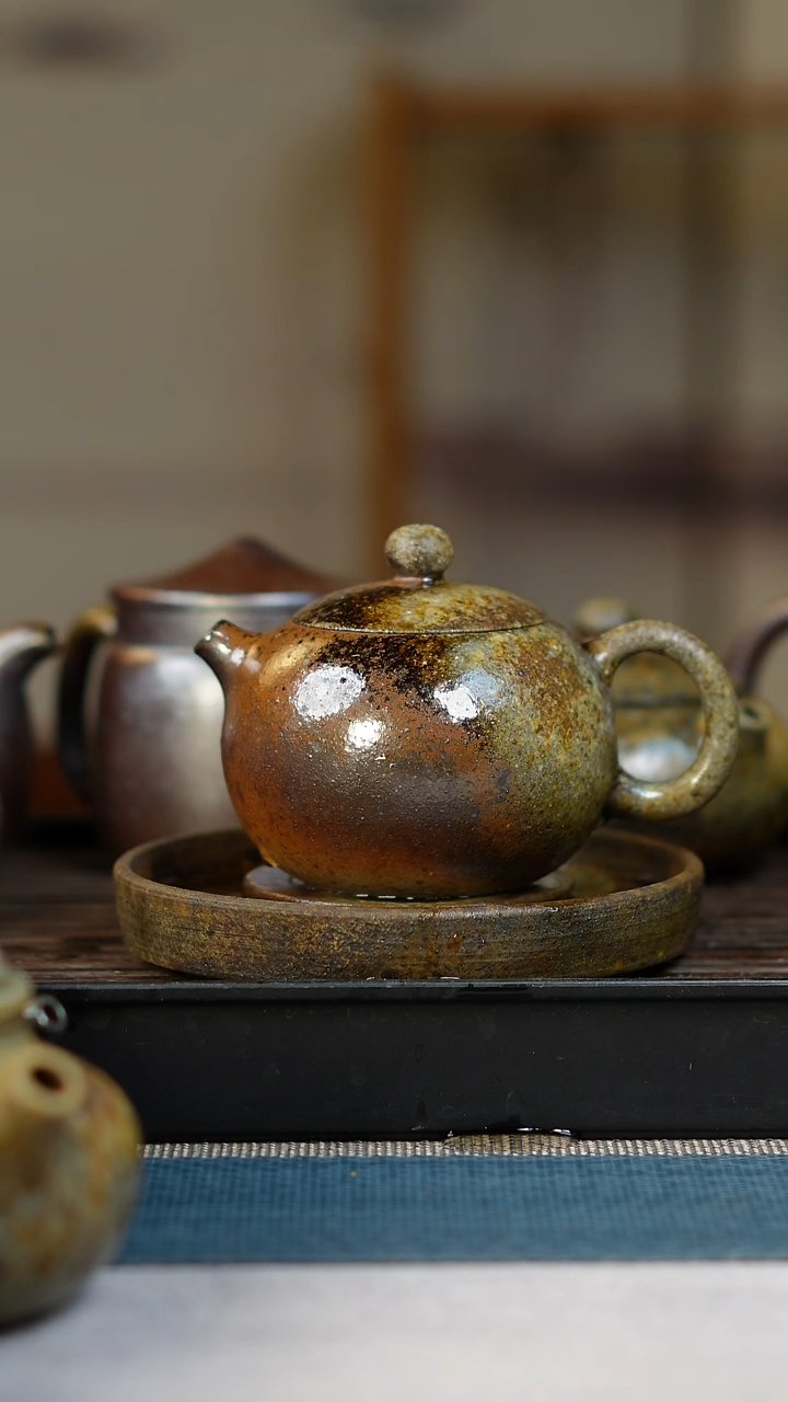 茶壶紫砂柴烧紫砂西施200cc