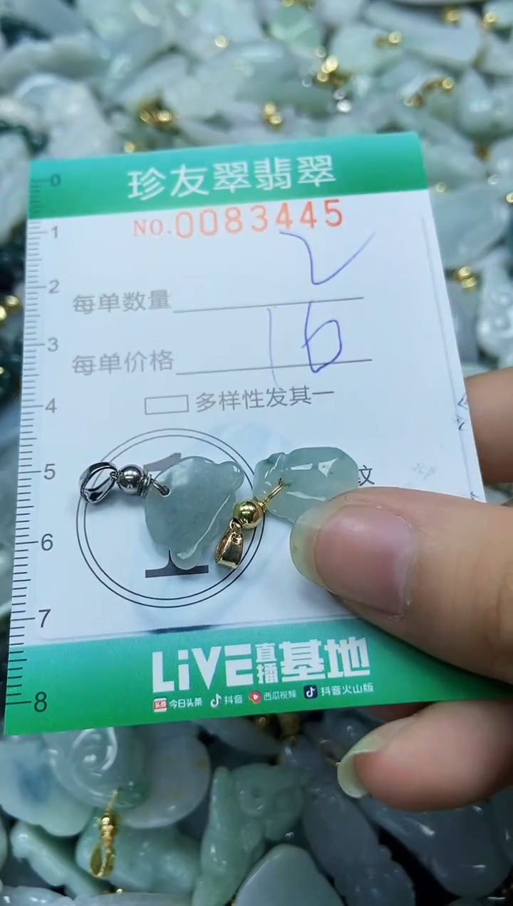 【闪购商品】翡翠颈饰未镶嵌闪购0083445