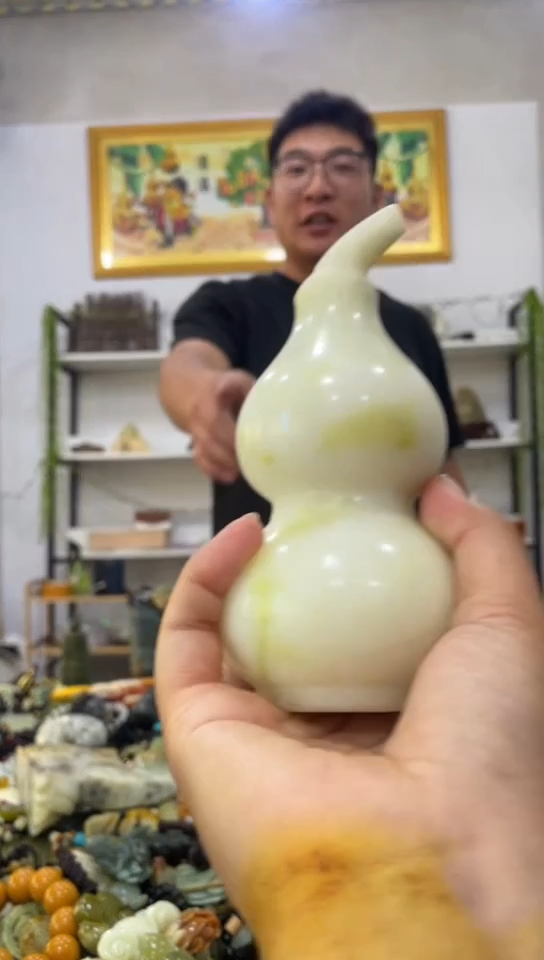 未镶嵌岫玉摆件 