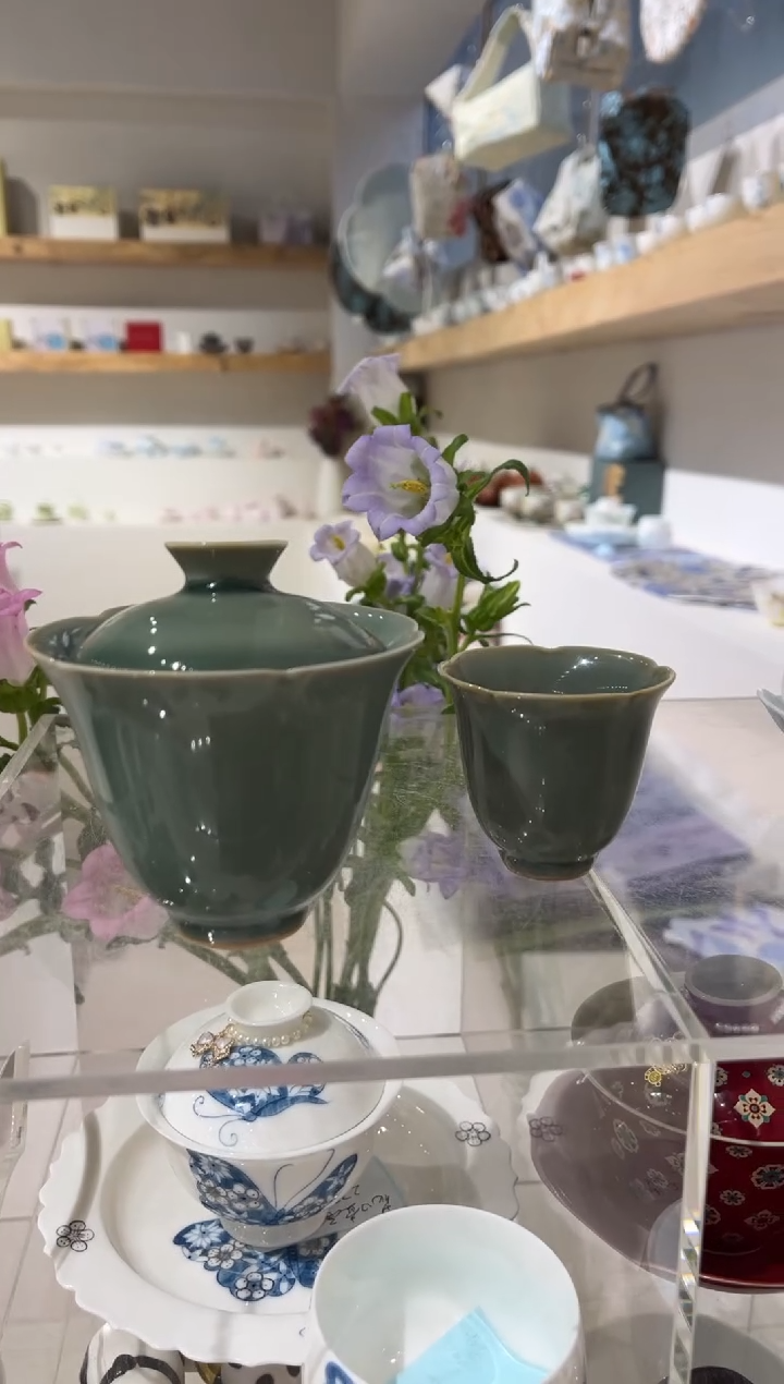 【闪购商品】盖碗+茶杯 哈哈哈哈