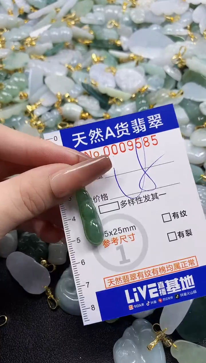 颈饰未镶嵌翡翠天然A货翡翠