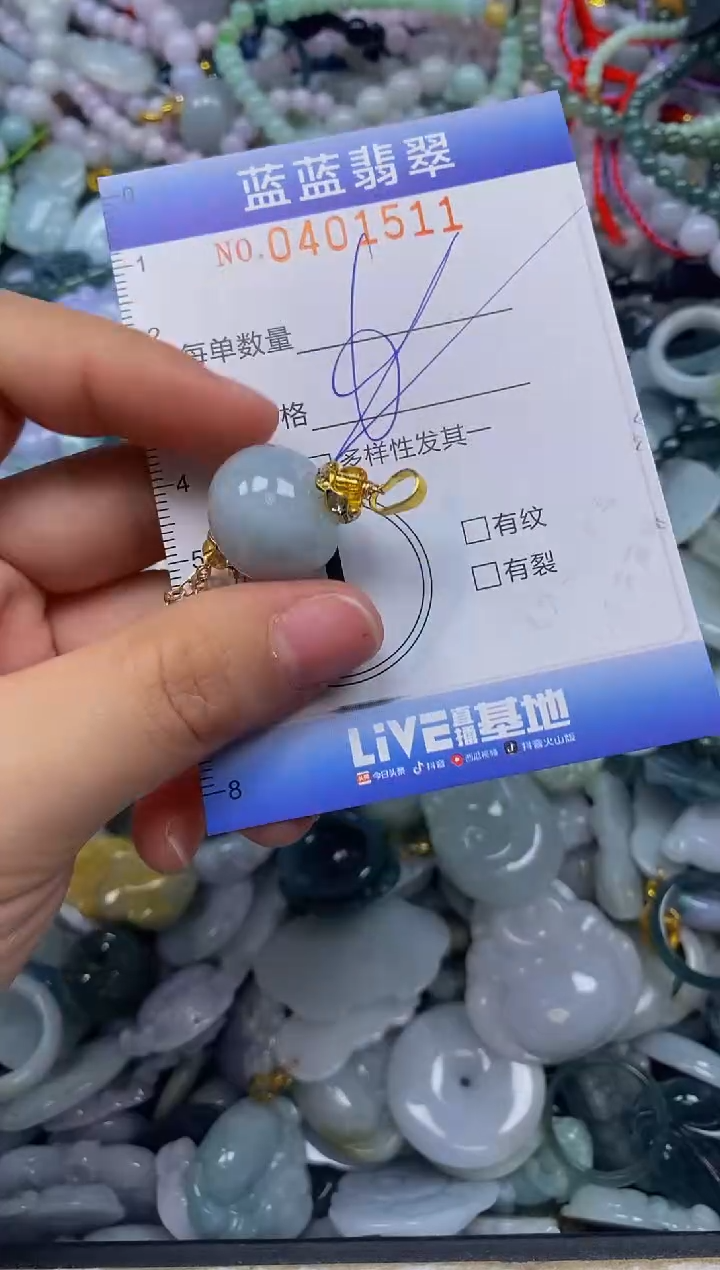 颈饰未镶嵌翡翠闪购0401511