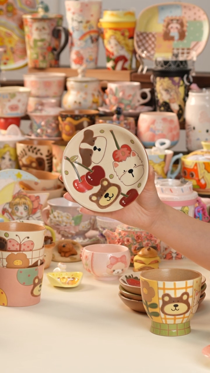 其他景德镇釉下彩手绘设计师款陶瓷