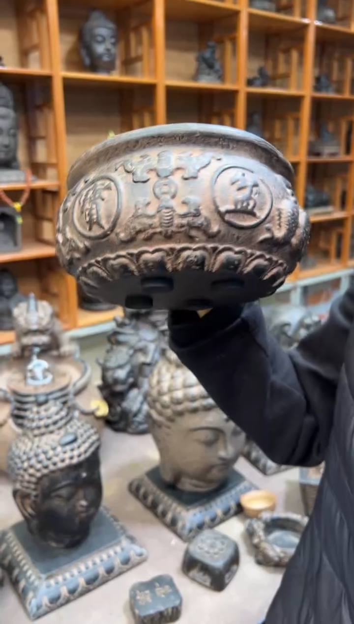 陶土【火山泥】聚宝盆