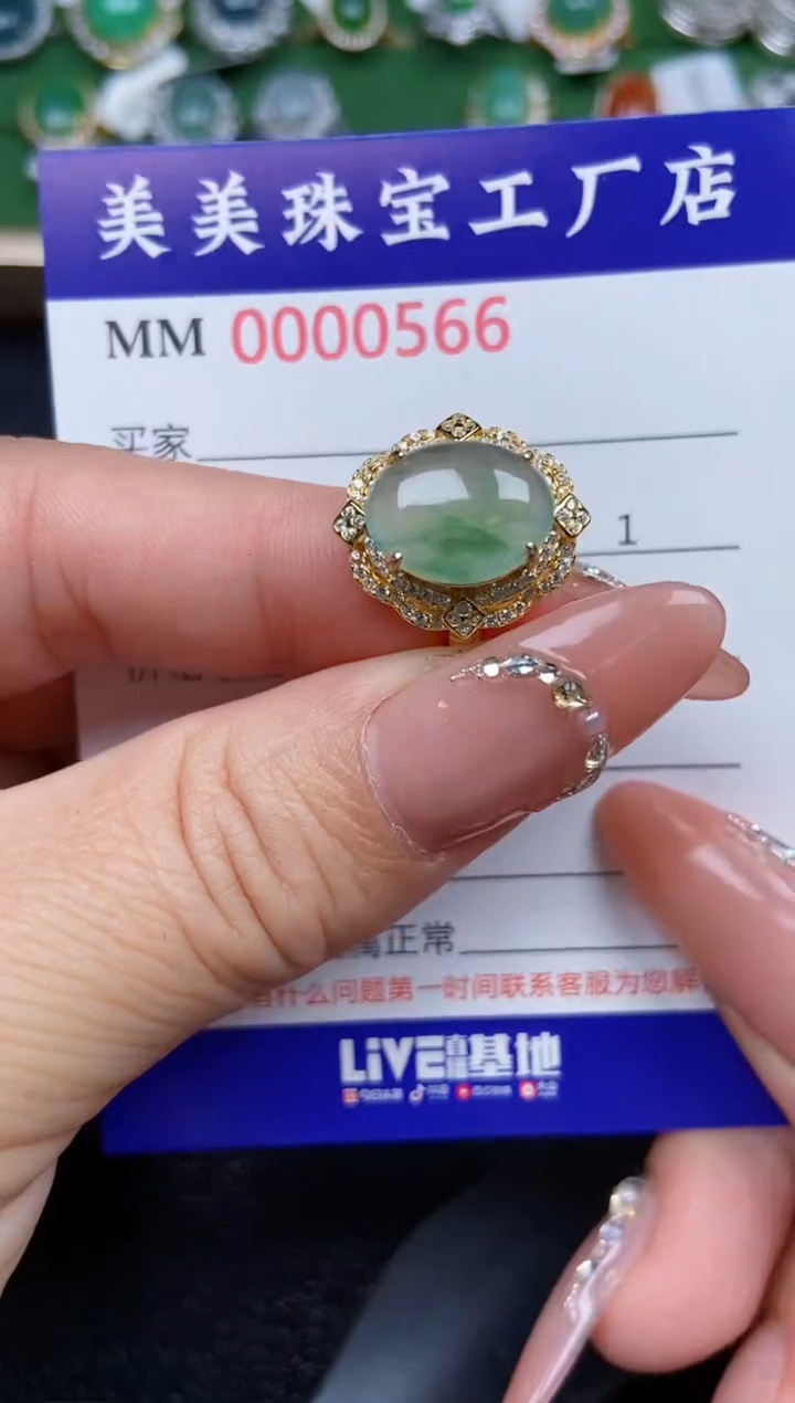 【闪购商品】翡翠颈饰银S925镶嵌0566