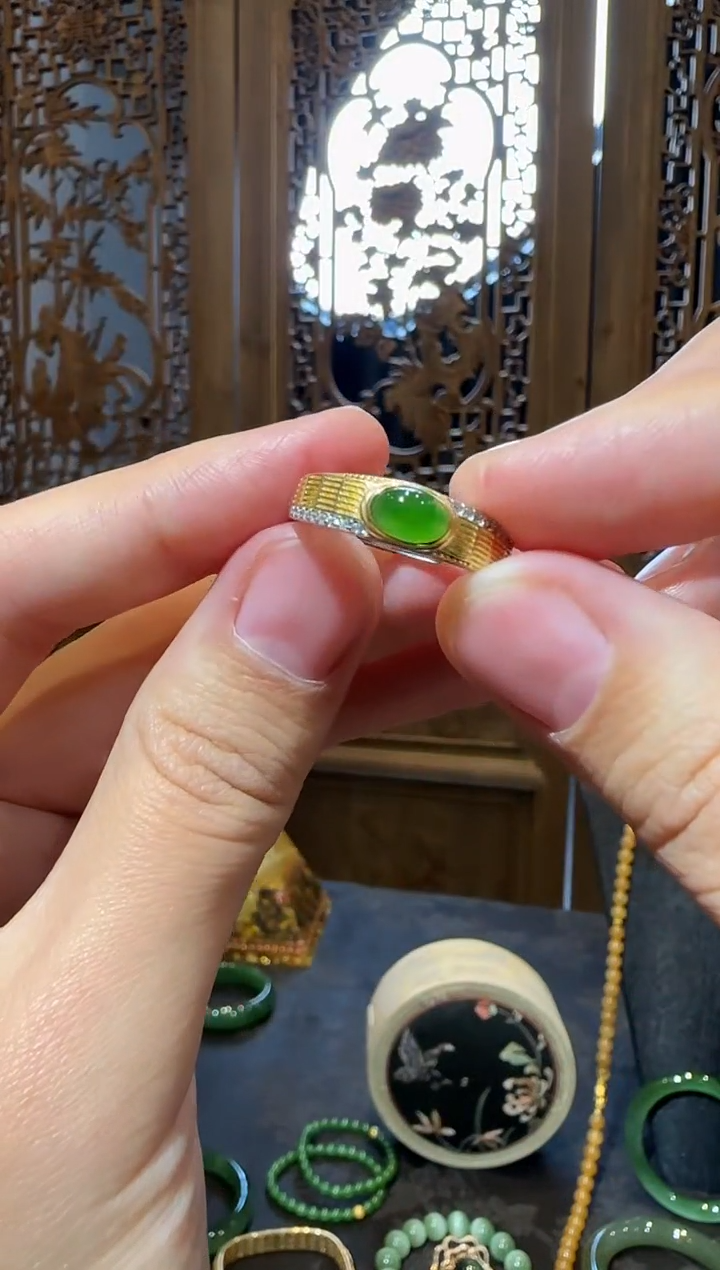 【闪购商品】和田玉戒指未镶嵌1