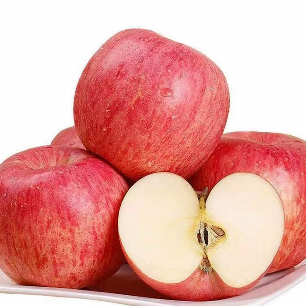 当季新鲜脆甜可口山西红富士苹果多地产地直发包邮